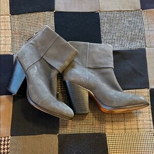 Rag & Bone booties, 36, gray